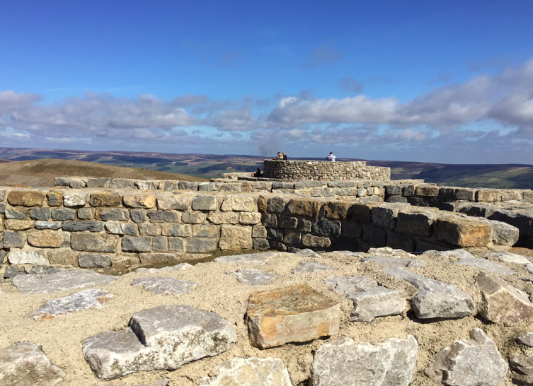 Fine views reward visitors to this enormous & unusual artwork