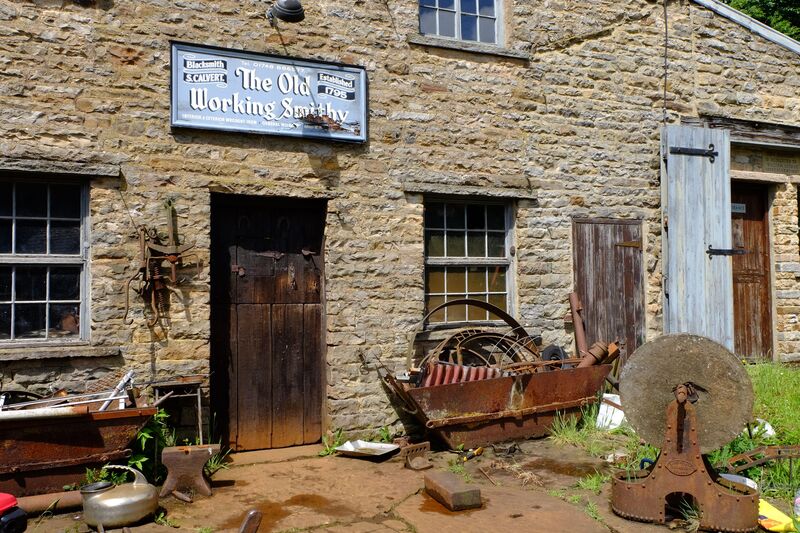From the Old Norse name for 'long meadow or clearing', Langthwaite is a small settlement which hugs the beck after the wild moor.