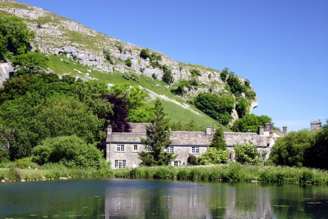 The beauty of Kilnsey's distinctive crag & Kilnsey Park Estate are a magnet for visitors
