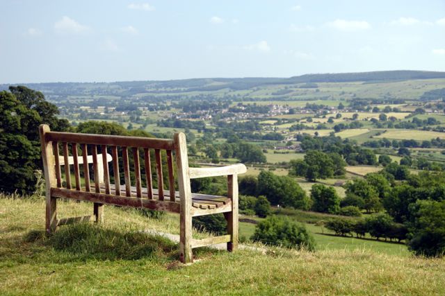 View over Wensleydale from Leyburn