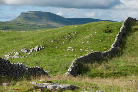 Ingleborough, Whernside & Pen y Ghent make up the Yorkshire Three Peaks