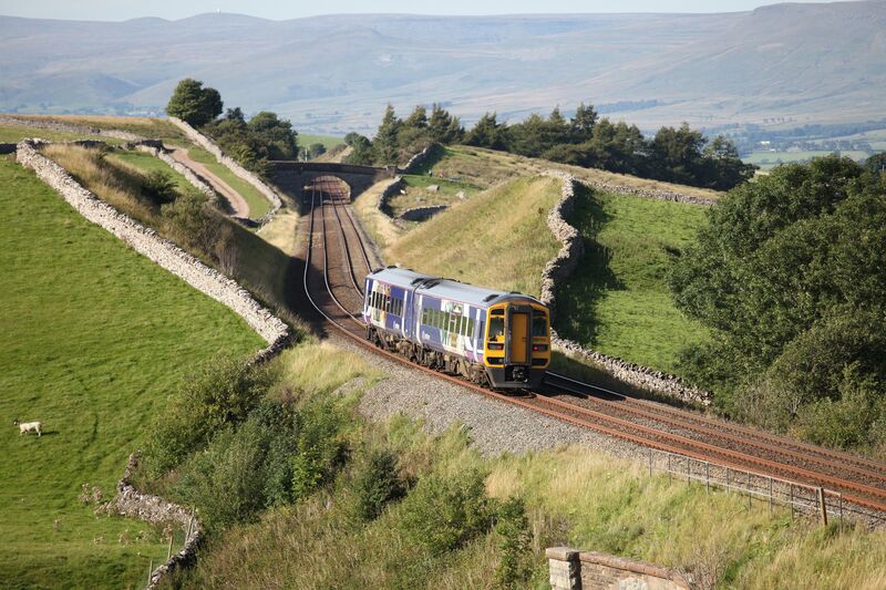This iconic railway line cuts through some dramatic Dales landscapes 
